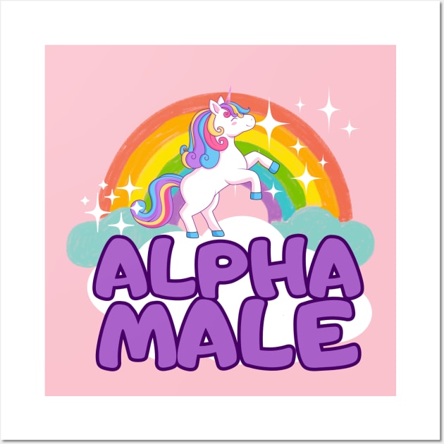 Alpha Male Wall Art by hippohost